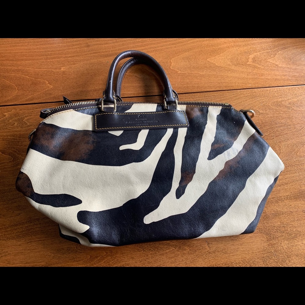 Dooney & Bourke Zebra Print Purse